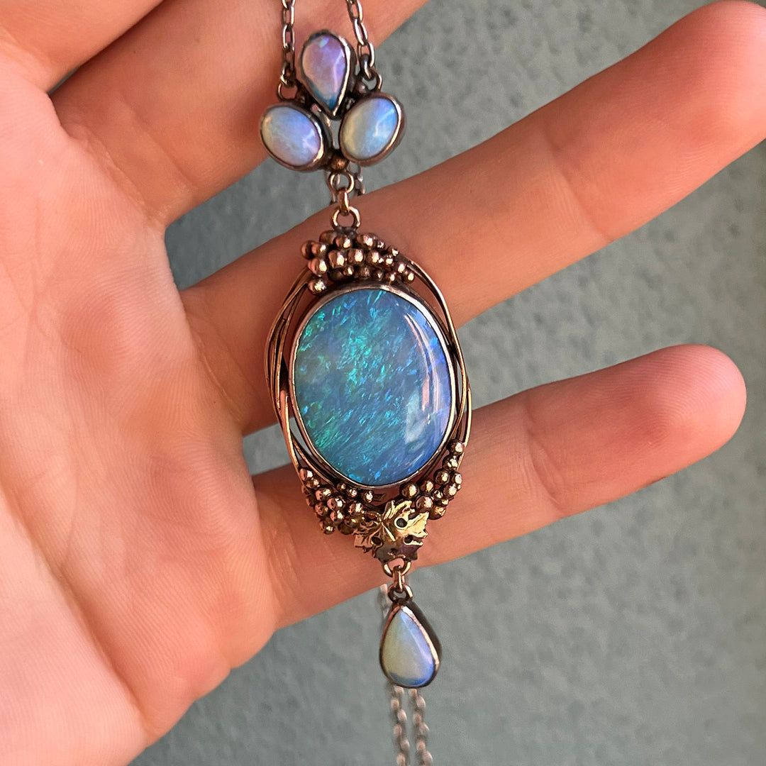 Arts & Crafts Opal Necklace by the Artificers’ Guild, c. 1910