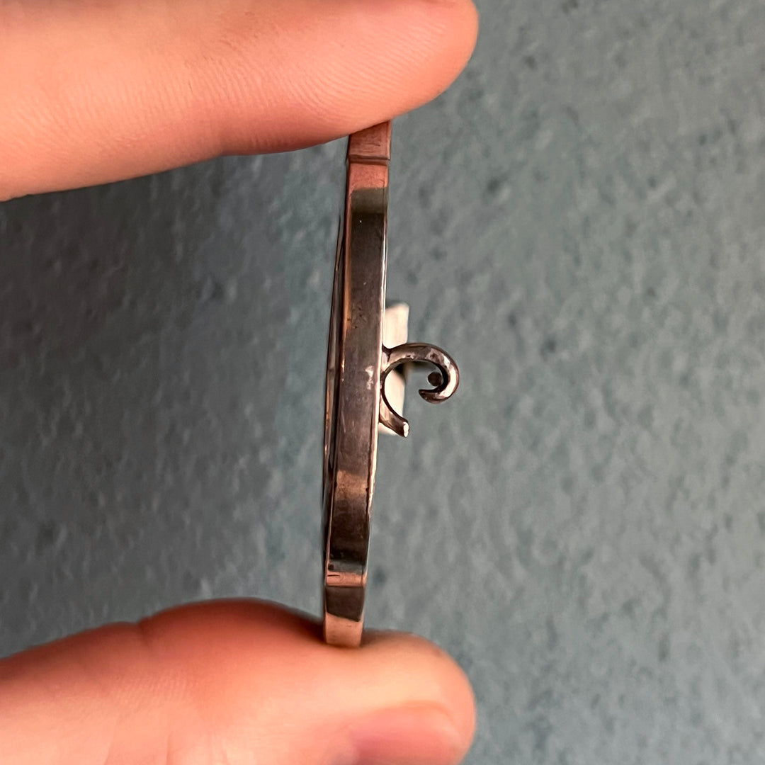 Antique Victorian Scottish Brooch Silver Granite by M. Rettie & Sons, Aberdeen, c.1870