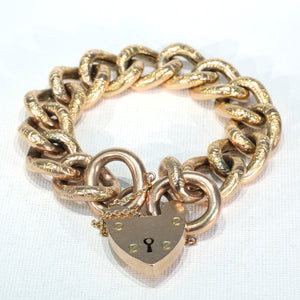 heart lock bracelet