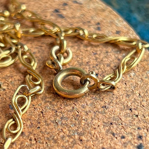 Antique French Fix Long Guard Chain, c. 1900