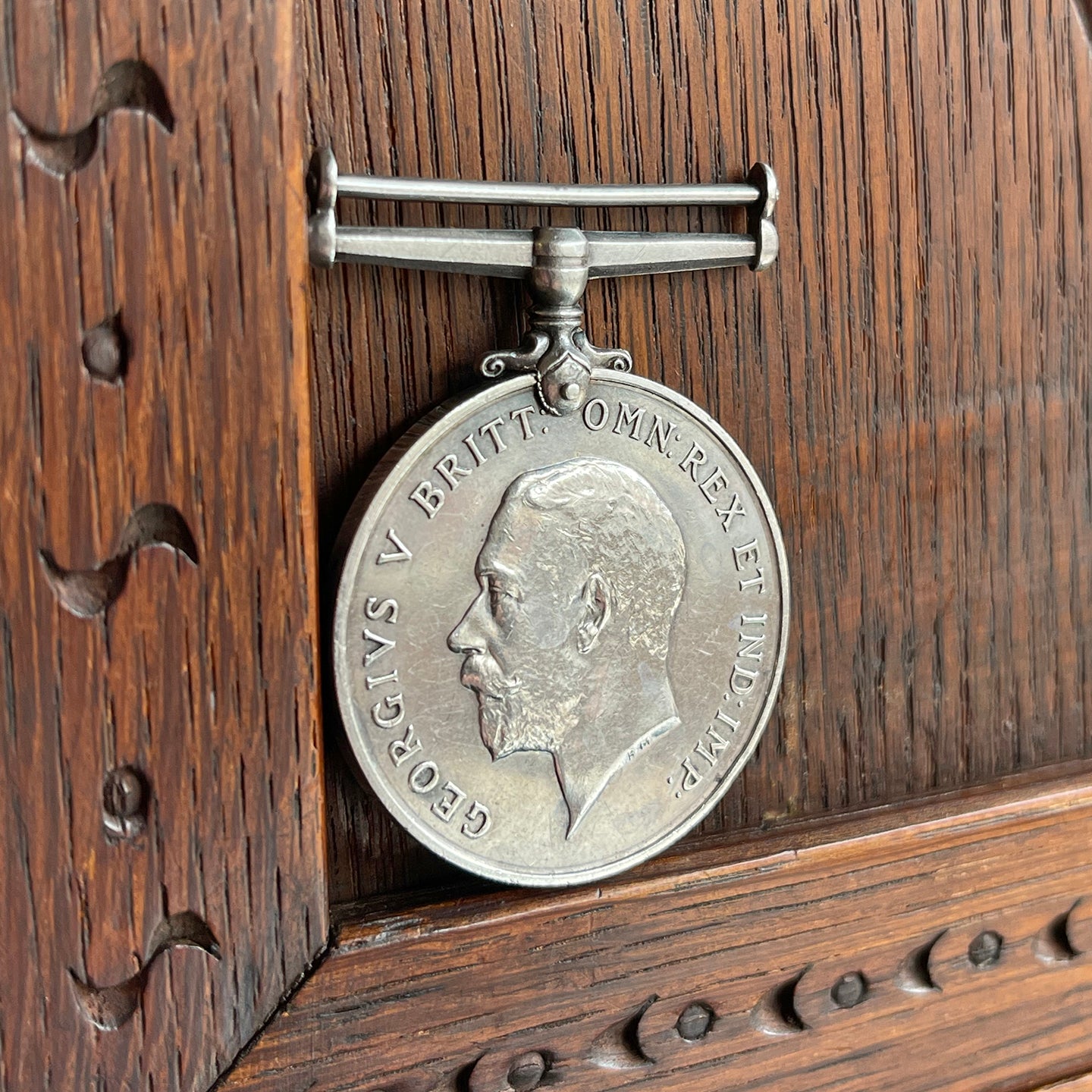 British WWI Victory Medal, Medallion, King George V, Named