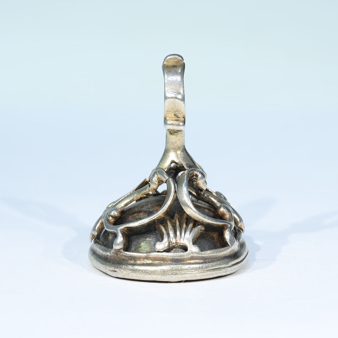 Georgian Gold Carnelian “L’Amour” Bee and Flower Seal Fob c.1800