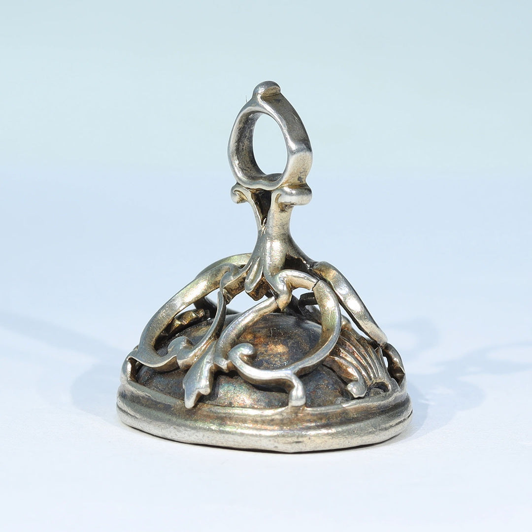 Georgian Gold Carnelian “L’Amour” Bee and Flower Seal Fob c.1800