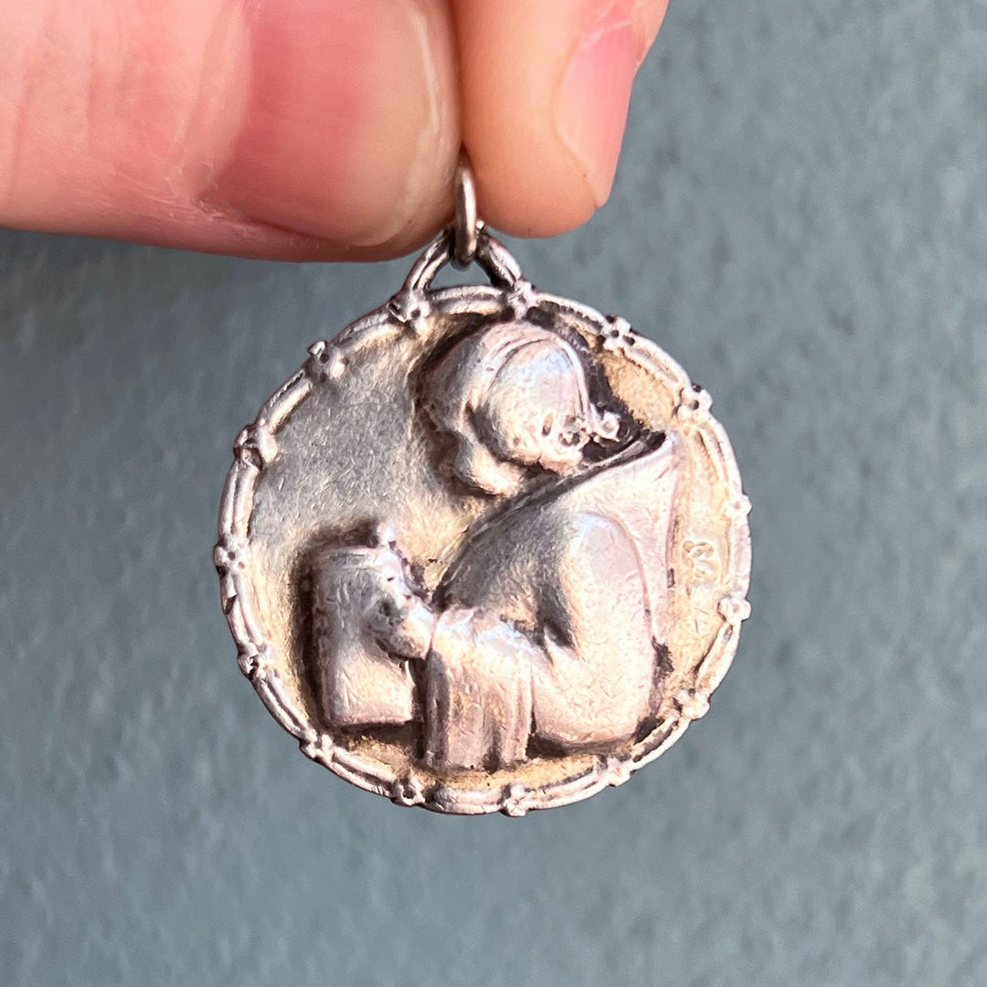 Silver pendant from the Jugendstil movement
