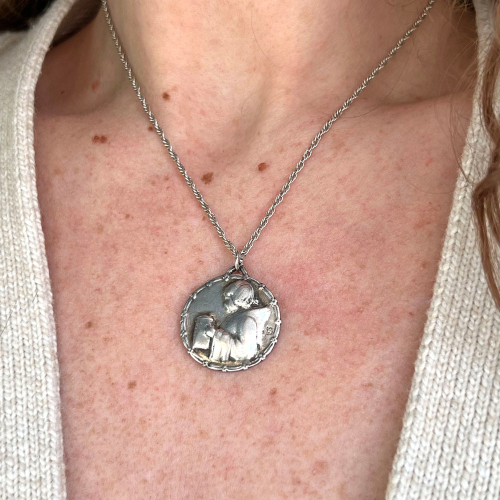 Antique German Art Nouveau pendant