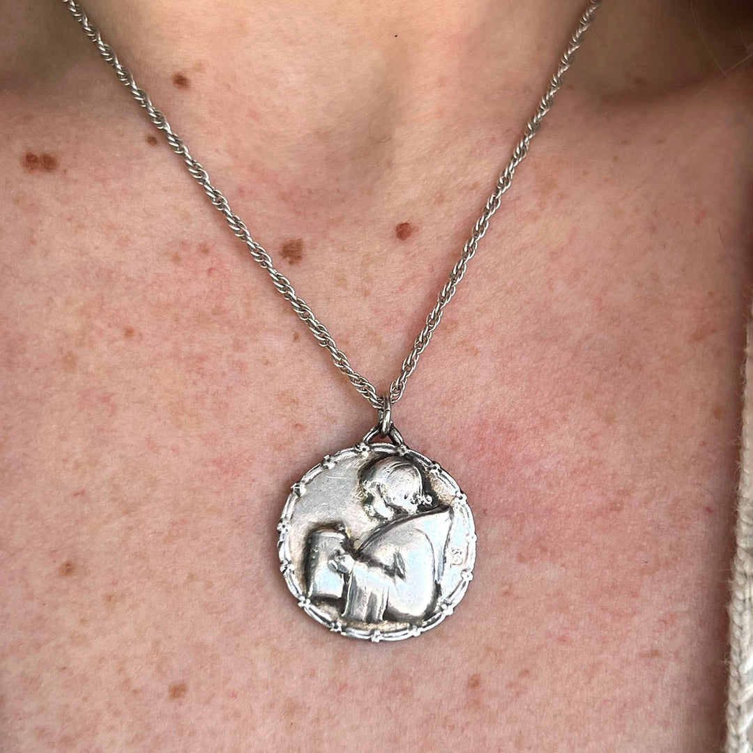 Antique German Art Nouveau pendant