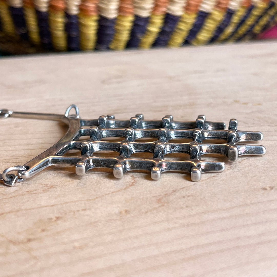 Vintage Marianne Berg for David Andersen Silver Necklace