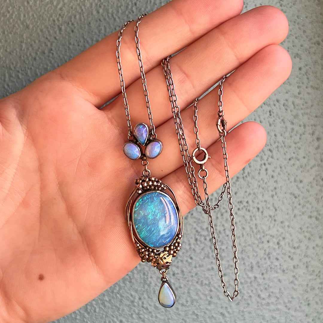 Arts & Crafts Opal Necklace by the Artificers’ Guild, c. 1910