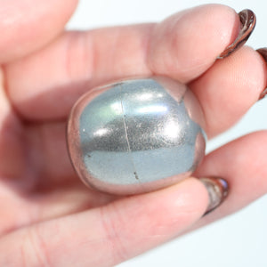 Silver Smooth Jensen Pill Box, Dated 1980