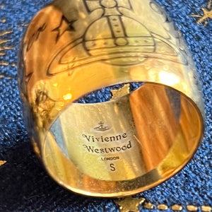 Vivienne Westwood Vintage Silver Gilt Ring
