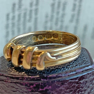 Victorian 18k Gold Snake Ring Dated 1892
