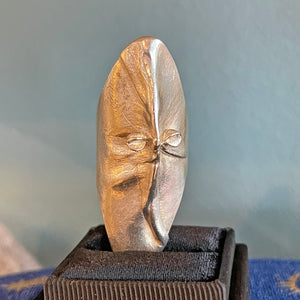 Vintage Mask of Gonda Lapponia Silver Ring Designer