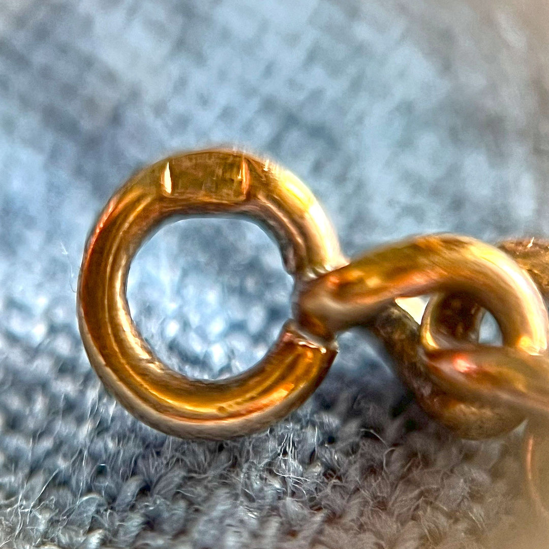 Victorian French FIX Long Guard Chain Gold Filled Necklace