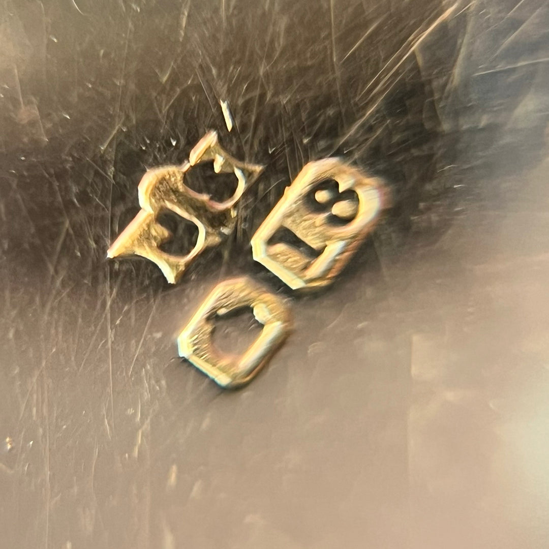 Victorian Locket Gold Diamond 18k Gold Starburst, c.1890