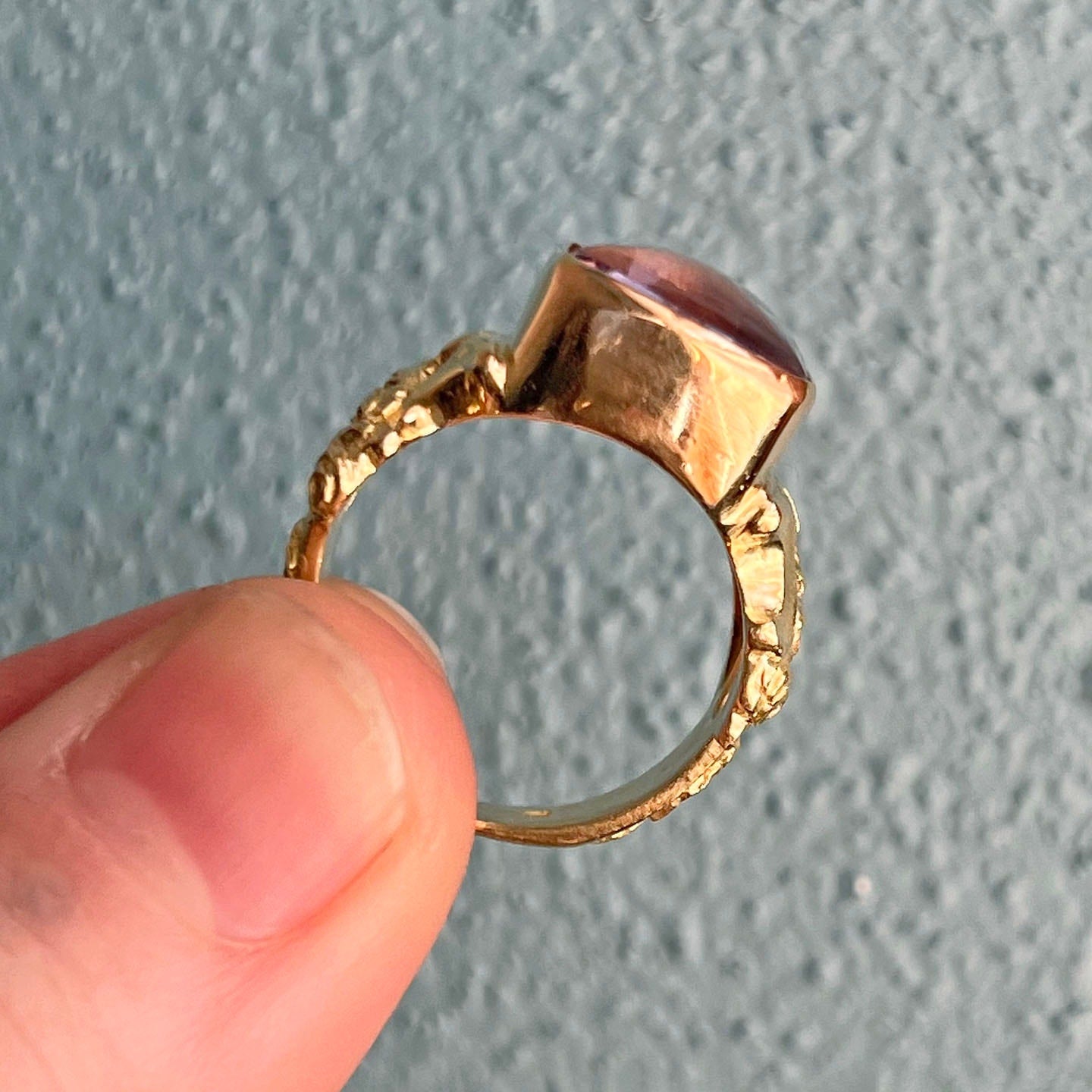 Vintage_18k_Gold_Large_Rectang