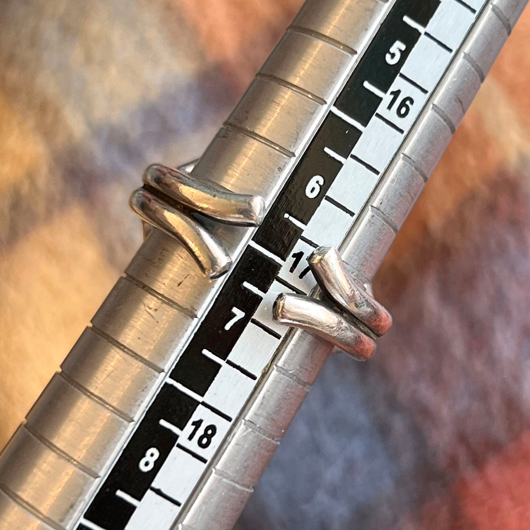 Vintage Onyx Mid-Century N.E. From Ring Sterling Silver, Denmark c.1950