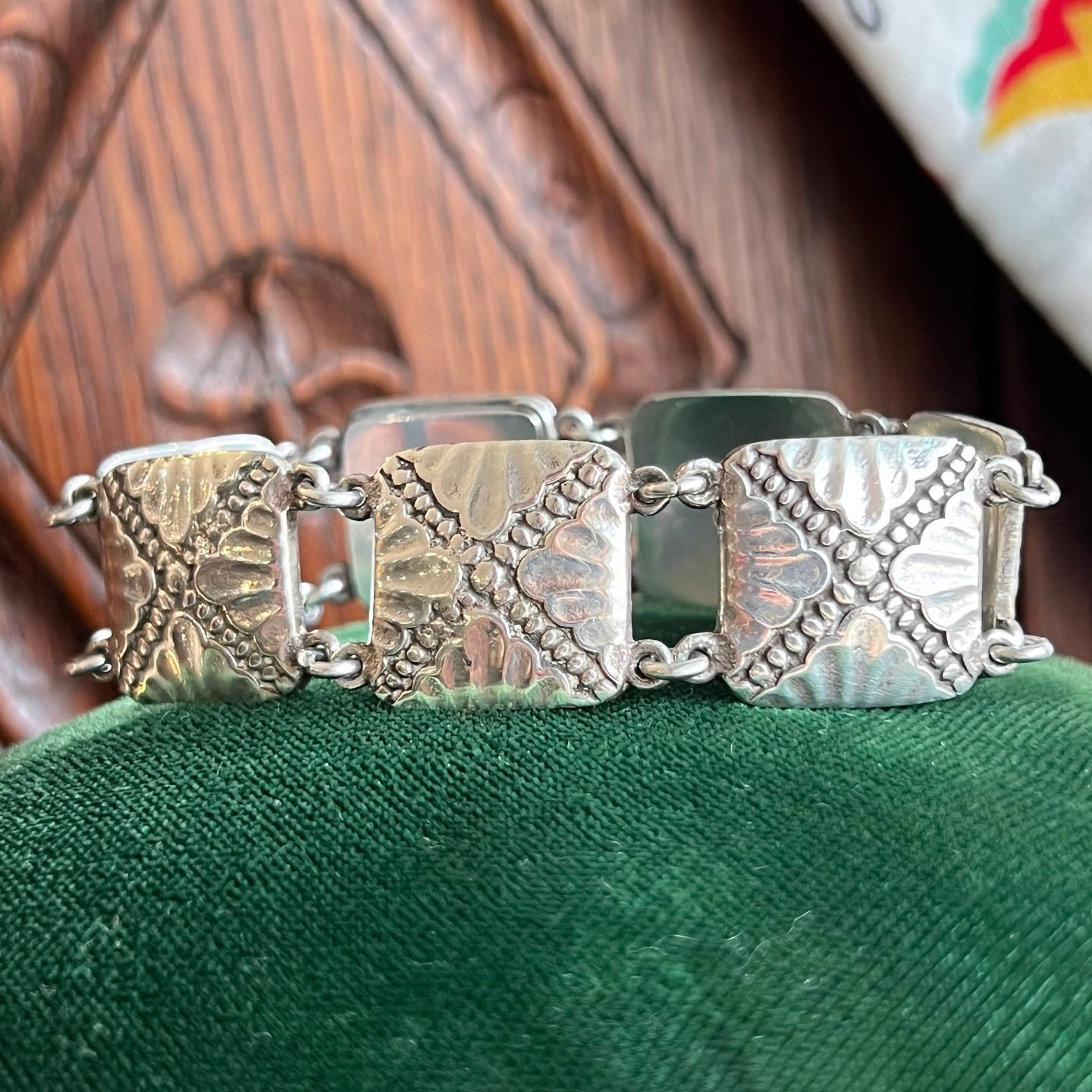 アクセサリー Vintage silver bracelet Vintage_Sterling_Silver_Libert