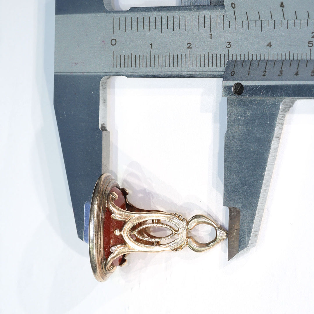 Georgian Gold Carnelian Anchor Seal Fob c.1820