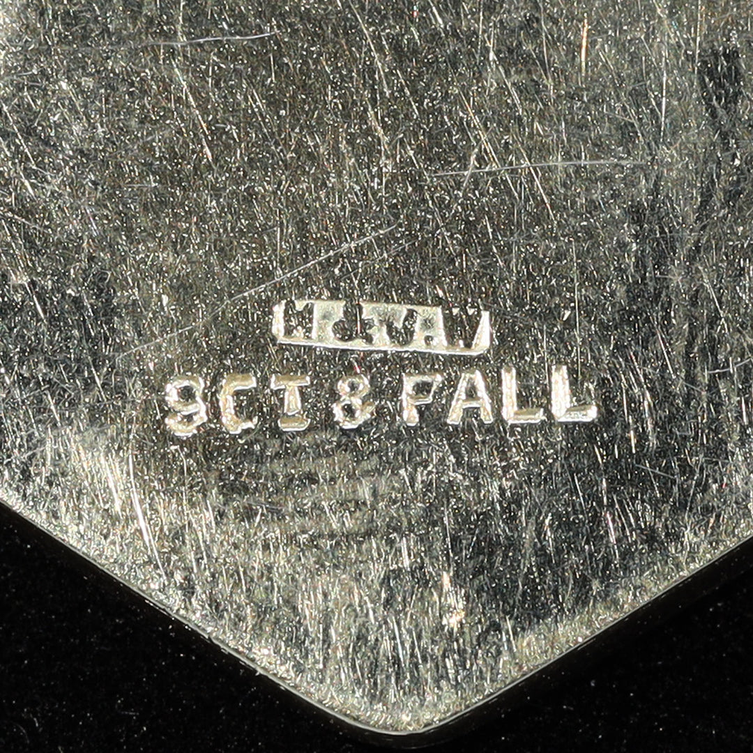 Antique Gold and Palladium Engraved Locket c. 1920
