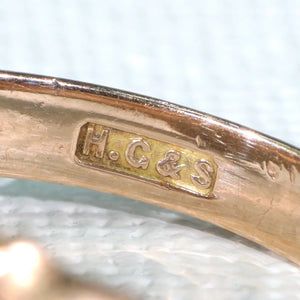 Antique Art Deco Gold Signet Ring Hallmarked 1922
