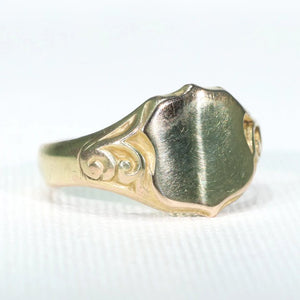 Antique Edwardian Gold Signet Ring