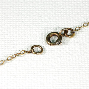 Antique French Art Nouveau Gold Pearl Necklace Mistletoe