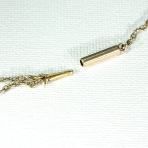 Antique Gold Ruby Moonstone Fringe Necklace