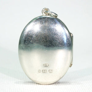 Antique Victorian Silver Locket Dated 1880