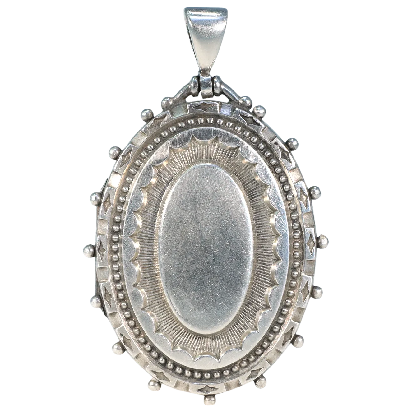 Antique Victorian Silver Locket