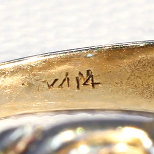 Art Nouveau 3 Stone Diamond Ring