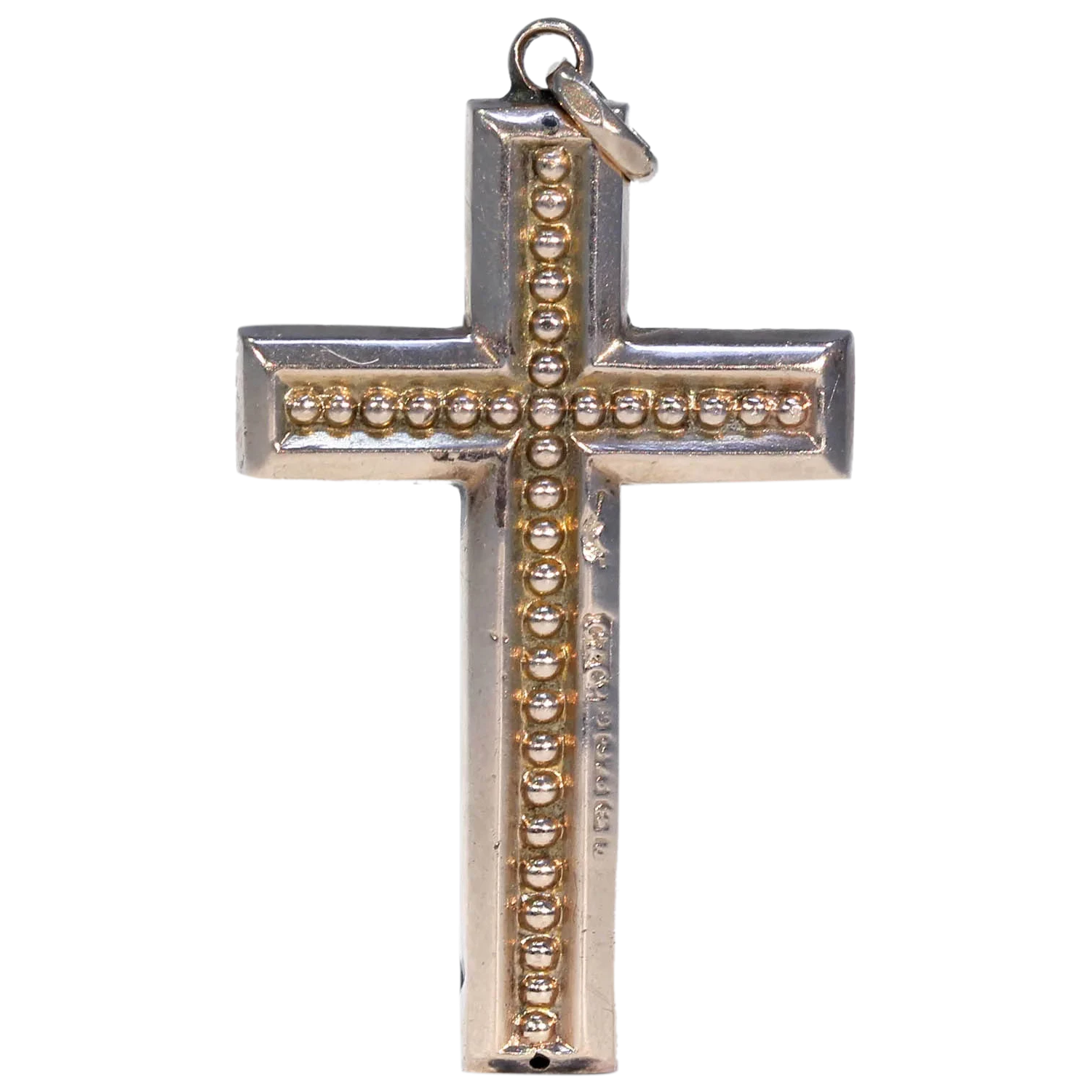 Early Edwardian Gold Cross Hallmarked 1901