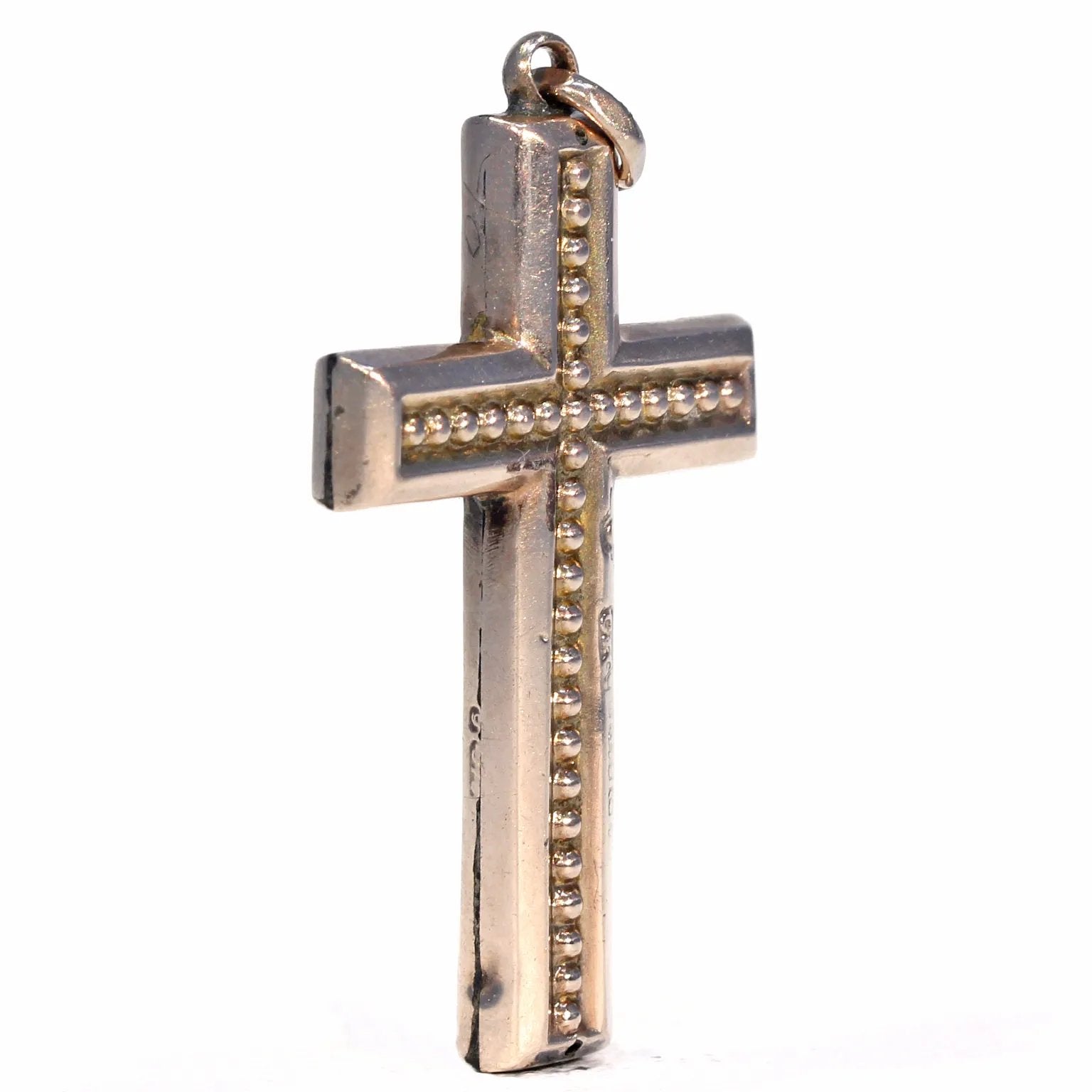 Early Edwardian Gold Cross Hallmarked 1901