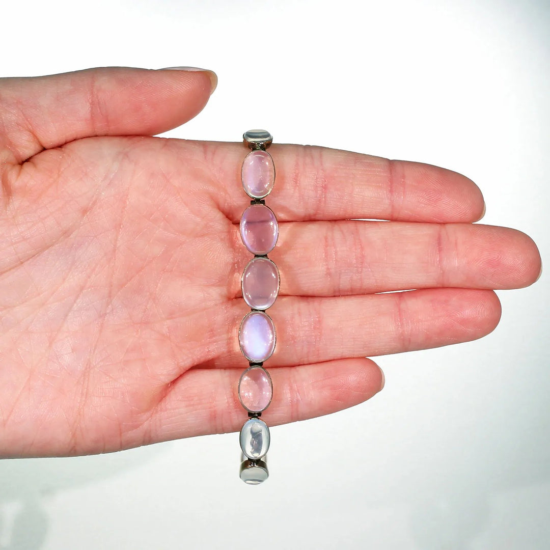 Edwardian Gold Moonstone Bracelet