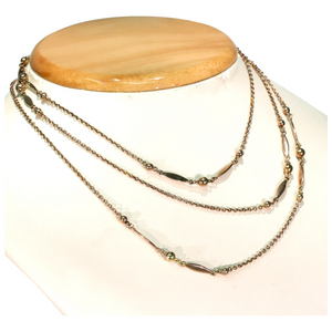 9k rose hot sale gold chain