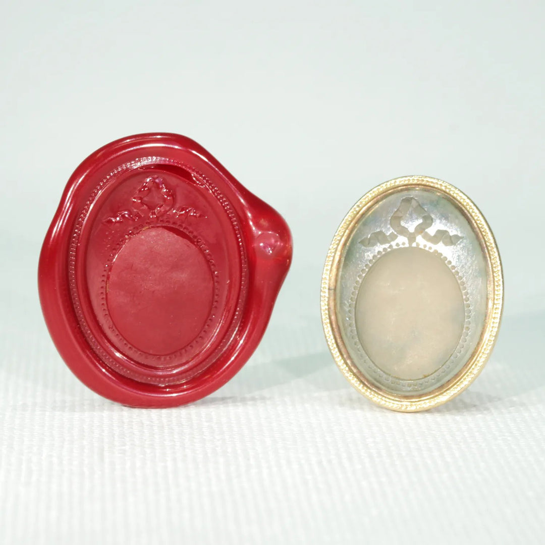 Georgian Mirror Intaglio Fob Pendant Chalcedony 15k Gold