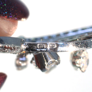 French Belle Epoque Diamond Tiara Conversion Necklace 7+cttw Platinum