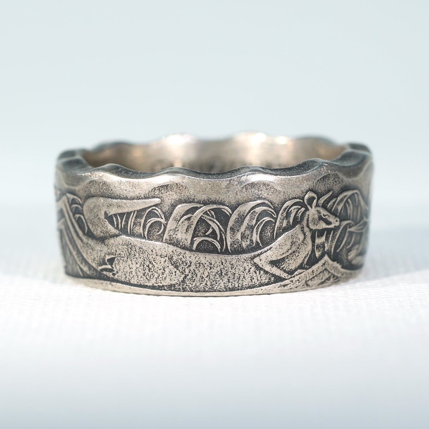 Elizabeth II Australian Coin Band Ring Dated 1971