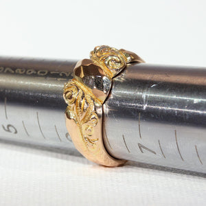 Edwardian Gold Love Knot Ring Hallmarked 1918