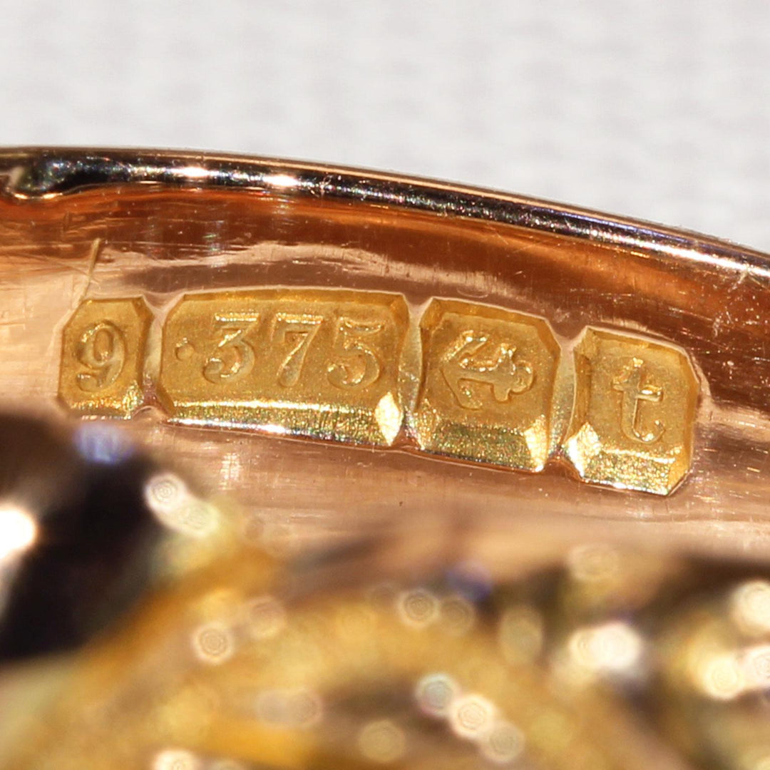 Edwardian Gold Love Knot Ring Hallmarked 1918