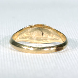 Georgian Rose Cut Diamond Solitaire Ring