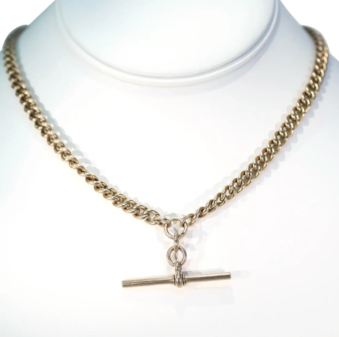 Pavé Diamond Eames Albert Chain – Ashley Zhang Jewelry