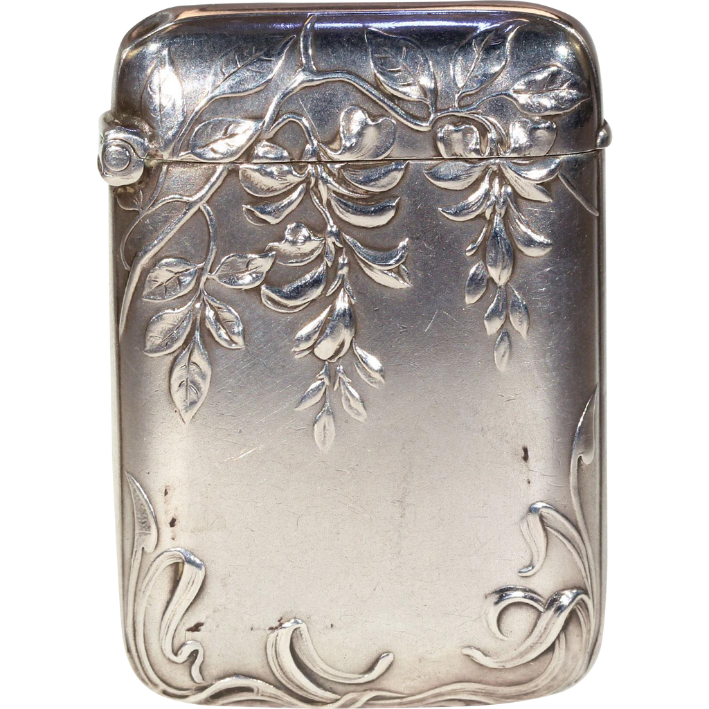 【ひろ】GLAD HAND & Co. SILVER VESTA CASE ひろ】GLAD HAND & Co. SILVER VESTA CASE Antique Large Silver