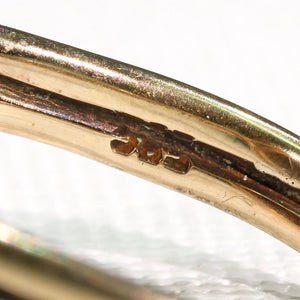 Victorian Era Tassie Seal Ring 14k Gold Intaglio Signet