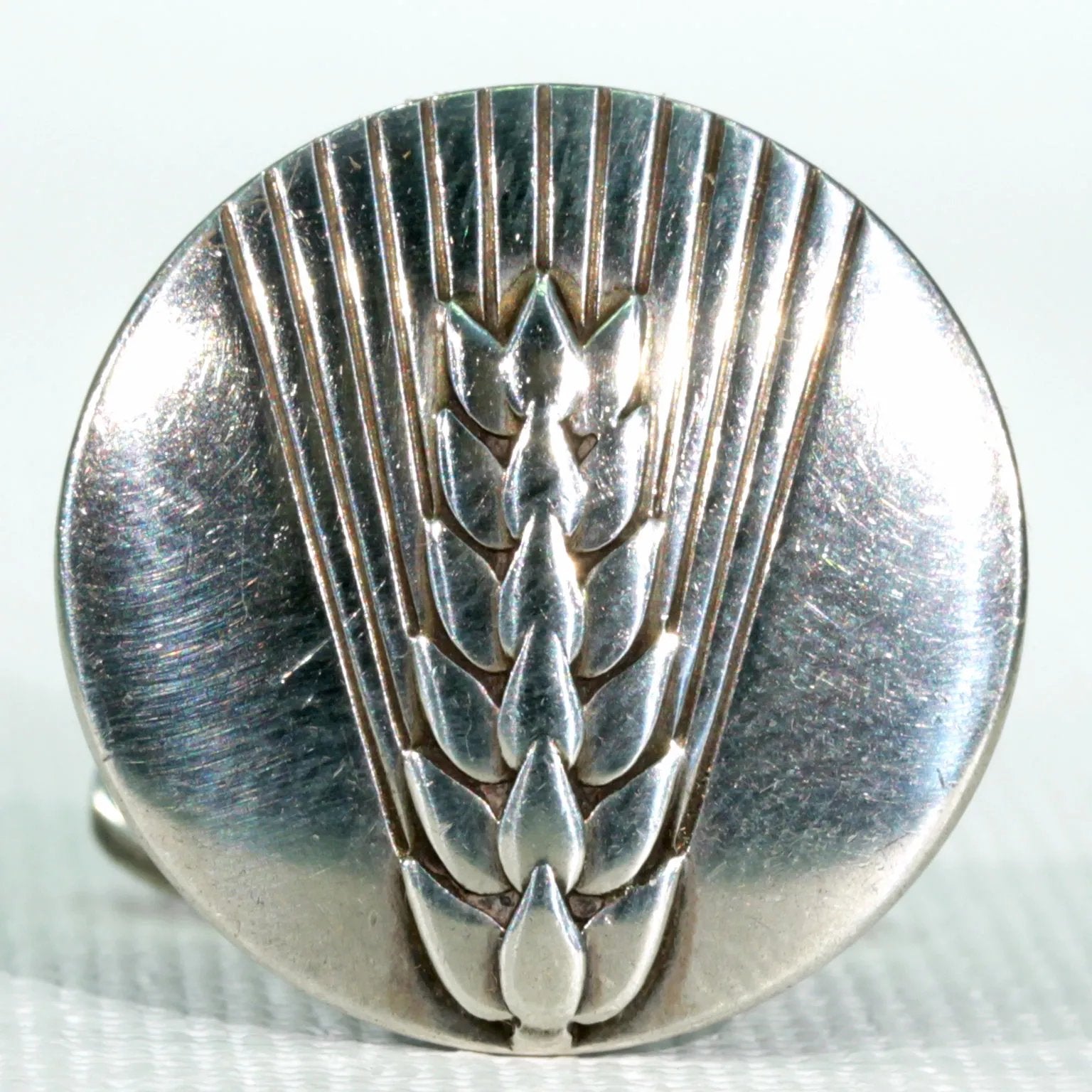 Vintage George Jensen Wheat Sheaf Silver Cufflinks