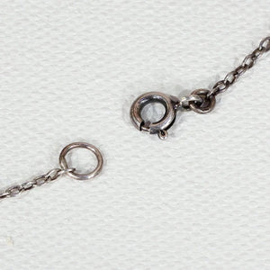 Vintage Silver Enamel Necklace