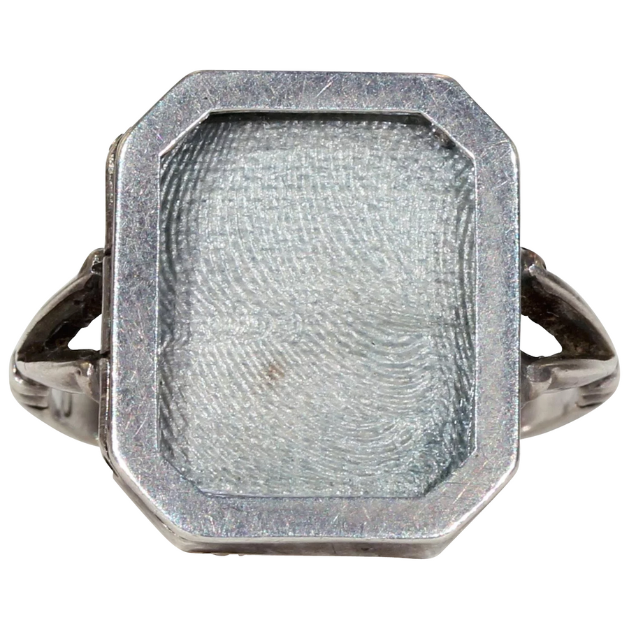 Vintage Silver Frame Ring Hallmarked 1934