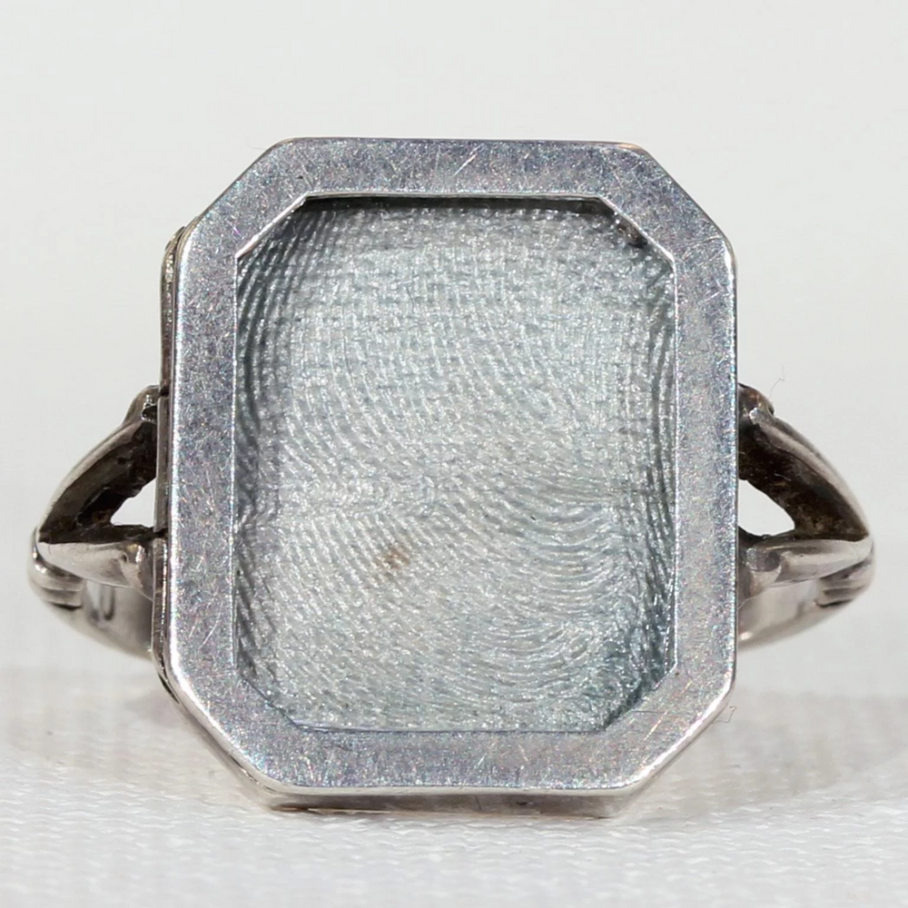 Vintage Silver Frame Ring Hallmarked 1934