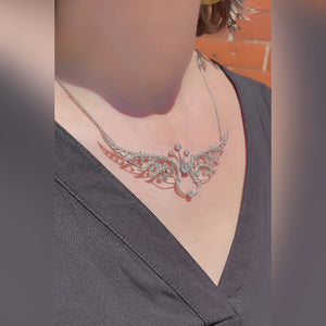 French Belle Epoque Diamond Tiara Conversion Necklace 7+cttw Platinum